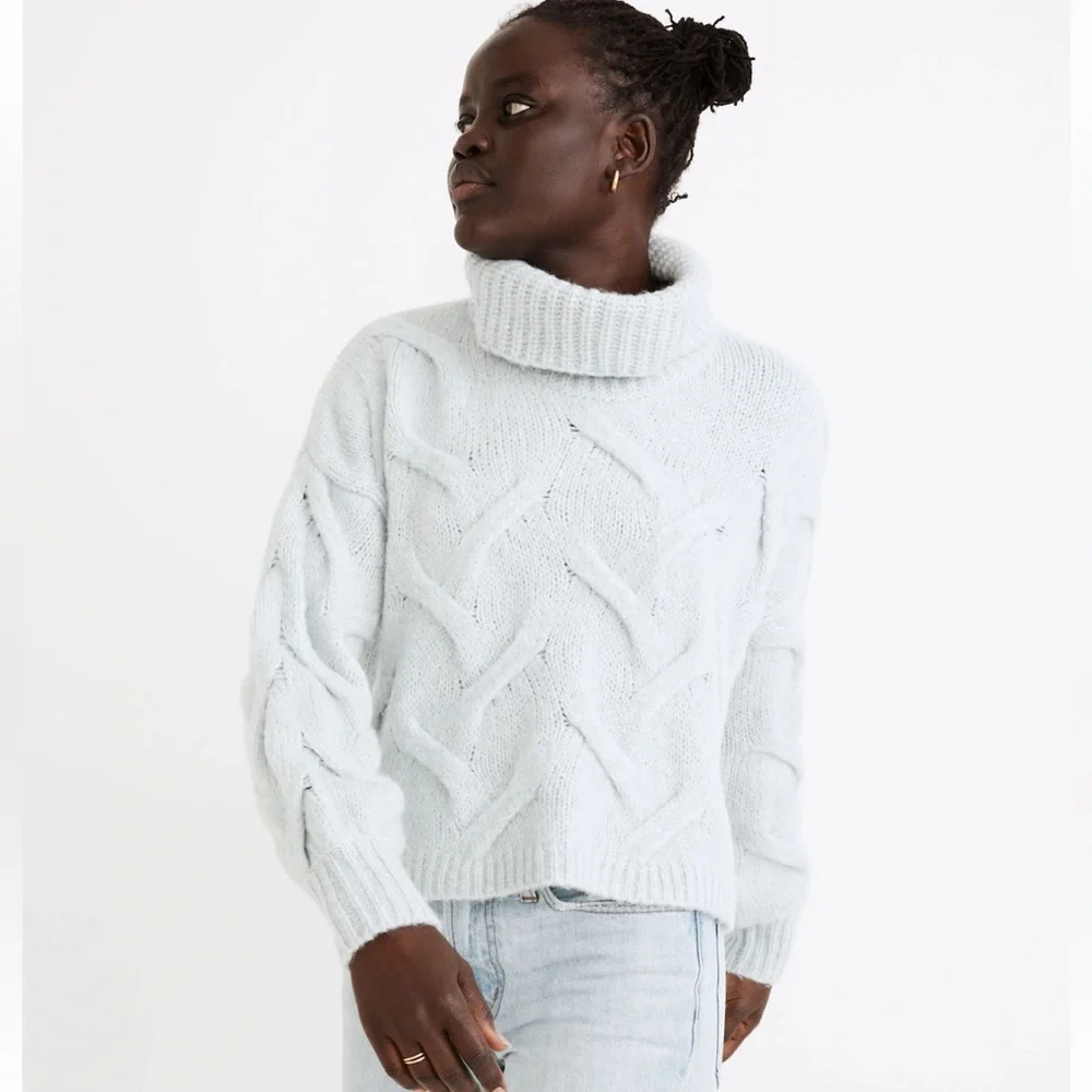 Madewell turtleneck sweatshirt long sleeve